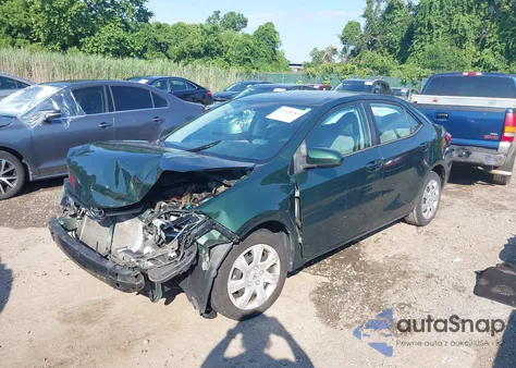 2014 Toyota Corolla L/Le/Le Pls/Prm/S/S Pls z USA, uszkodzony, nr VIN 2T1BURHE6EC159099